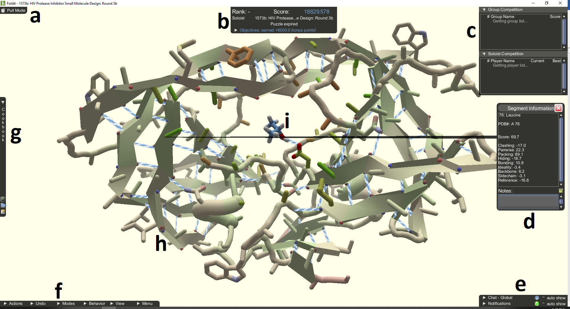Foldit Drug Design Game Usability Study: Comparison of Citizen and Expert Scientists